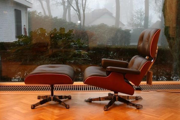 Vitra Eames Lounge Chair XL & Ottoman voetenbank